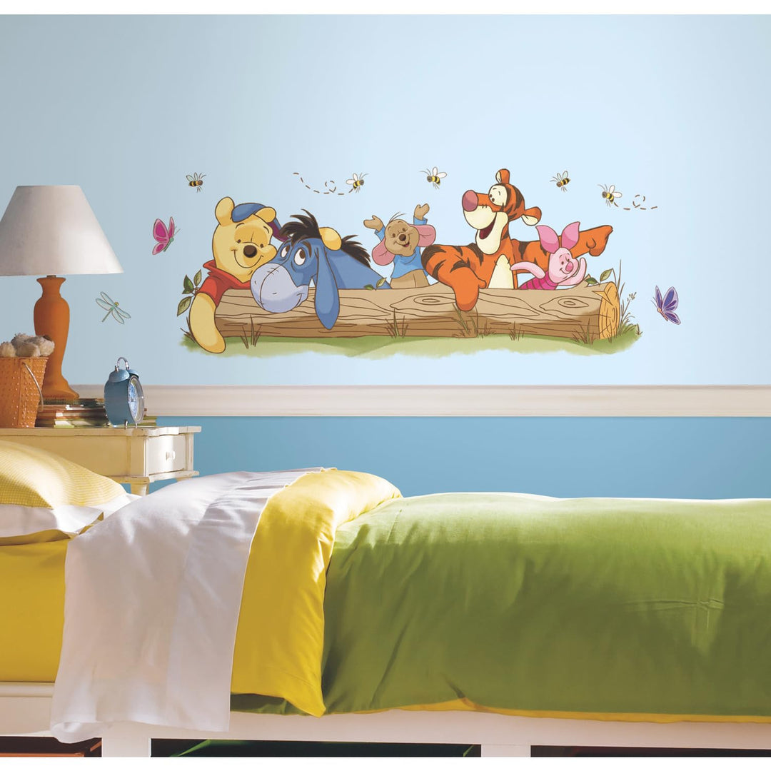 Room Mates 54541 Riesenwandsticker "Disney Winnie Puuh - Freizeitspass", mehrfarbig
