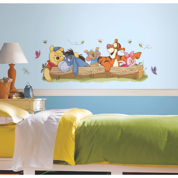Room Mates 54541 Riesenwandsticker "Disney Winnie Puuh - Freizeitspass", mehrfarbig