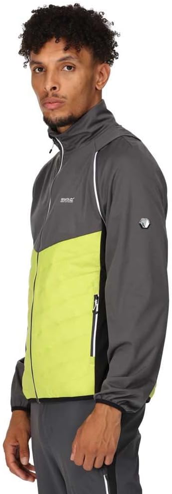 Regatta Herren 2in1 Daunenjacke/Weste Steren Hybrid M Lime, M Lime