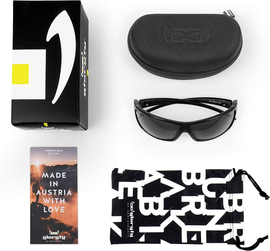 Gloryfy Unisex G21 E-Bike Edition TRF Sonnenbrille, Anthracite, L