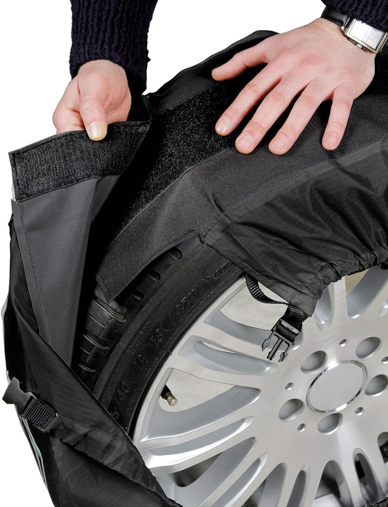 Lampa Tyre-Wrap Deluxe 15941 Reifenschutzhülle aus Cordura, 4 Stück im Set