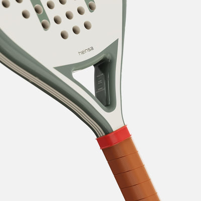 heinsa Carbon Padel Schläger mit Kanten Schutzband | Padel Tennisschläger für anspruchsvolle Spieler