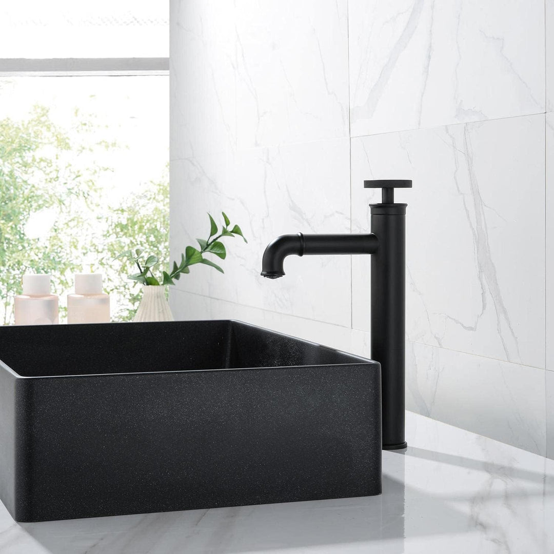HomeLava Einhand-Waschtischbatterie Kaltwasserarmatur Kaltwasserhahn Hoch Wasserhahn Kaltwasser Einh