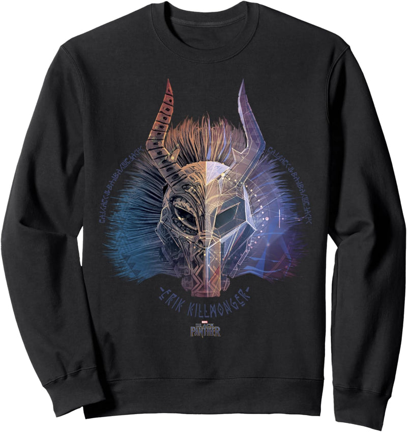 Marvel Black Panther Movie Killmonger Ombre Sweatshirt