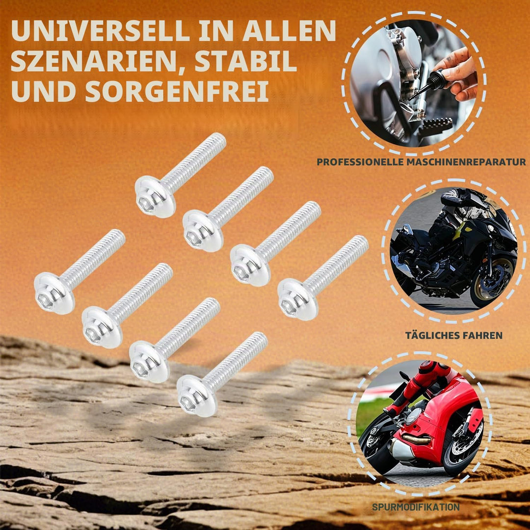 verkleidungsschrauben motorrad aluminium schrauben Universal motorrad schrauben set für gsxr 1000 gs