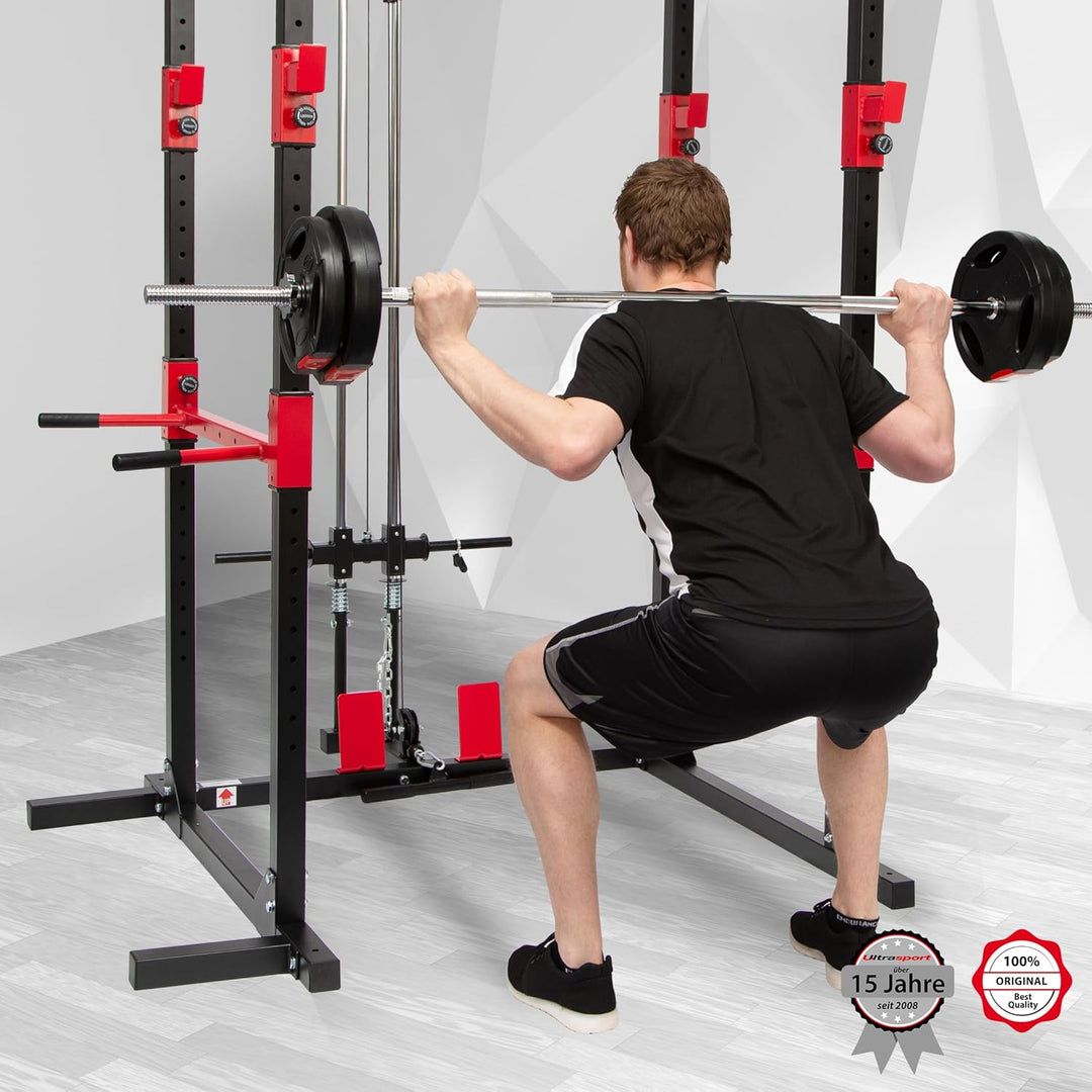 Ultrasport Hantelscheiben, 4 Hantelgewichte im Set,15Kg oder 25Kg, Standard 30-mm-Bohrung, nutzbar m