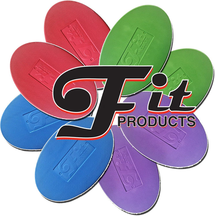 FitProducts Oval Balance Pads: Ideal für Physiotherapie, Pilates, Yoga, Kampfkunst Balance/Ausdauer/