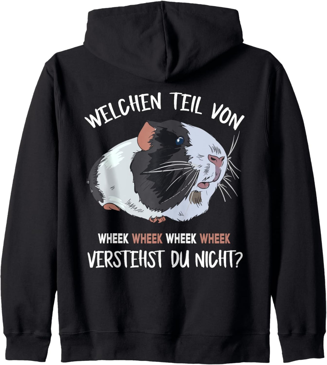 Wheek, Wheek, Wheek Meerschweinchen Kapuzenjacke
