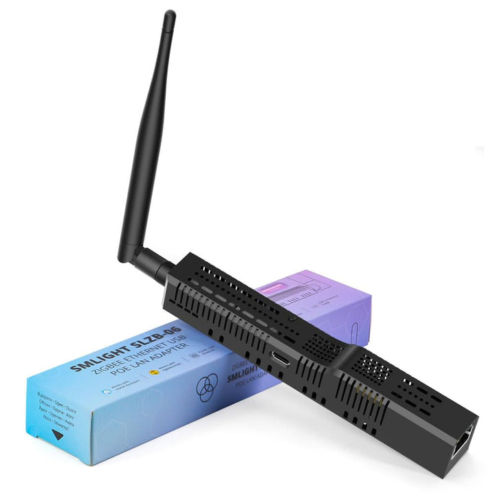 SMLIGHT SLZB-06 Upgrade– Zigbee 3.0 zu Ethernet, USB und WiFi Gateway-Koordinator mit PoE, funktioni
