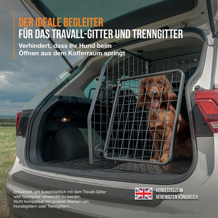 Travall Hundegitter Trenngitter &amp; Heckgitter Set Für VW Tiguan (2024-) Fahrzeugspezifischer Hundesch