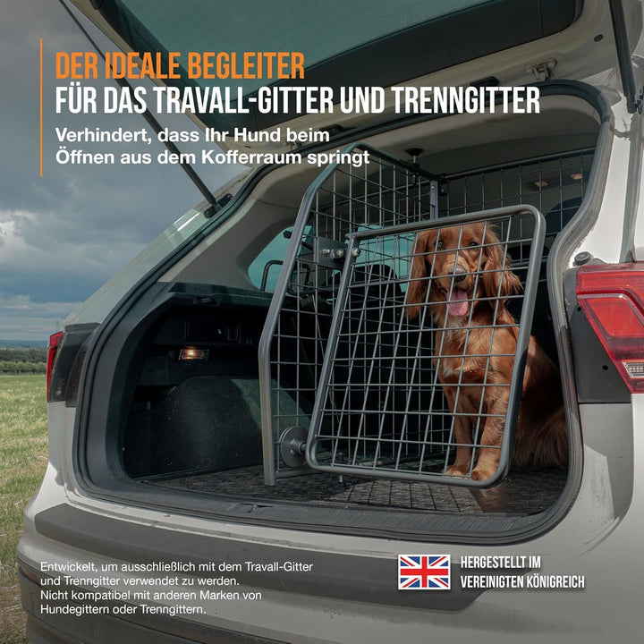 Travall Hundegitter Trenngitter &amp; Heckgitter Set Für Kia Ceed (2018-) Kombi Fahrzeugspezifischer Hun