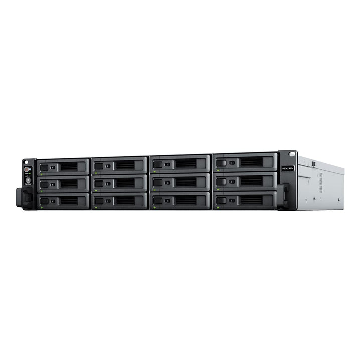 Synology 12-Bay RackStation RS2423RP+ (Diskless) RS2423RP+ 12 Einschübe, 8 GB DDR4, redundante Strom