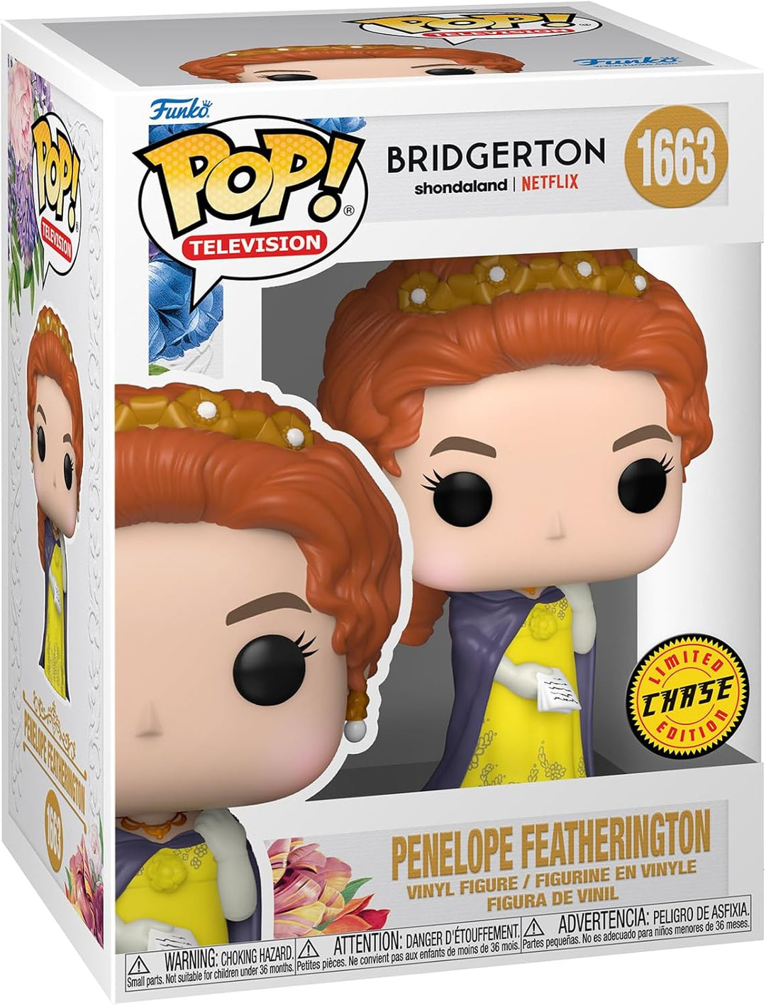 Funko POP! TV: Bridgerton - Penelope Featherington - 1/6 Quote Für Seltene Chase-Variante - Vinyl-Sa