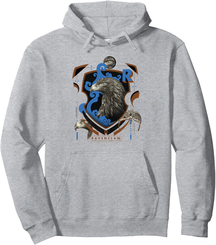 Harry Potter Ravenclaw Magicial Mischief Level Up Crest Pullover Hoodie