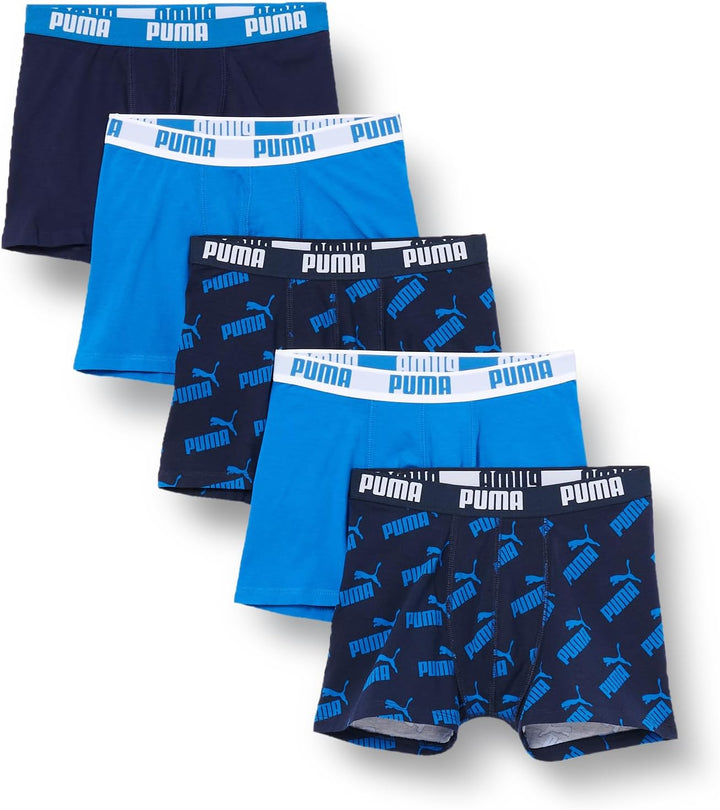 Puma Children Unisex Boxer Unterwäsche (5er Pack), 122-128