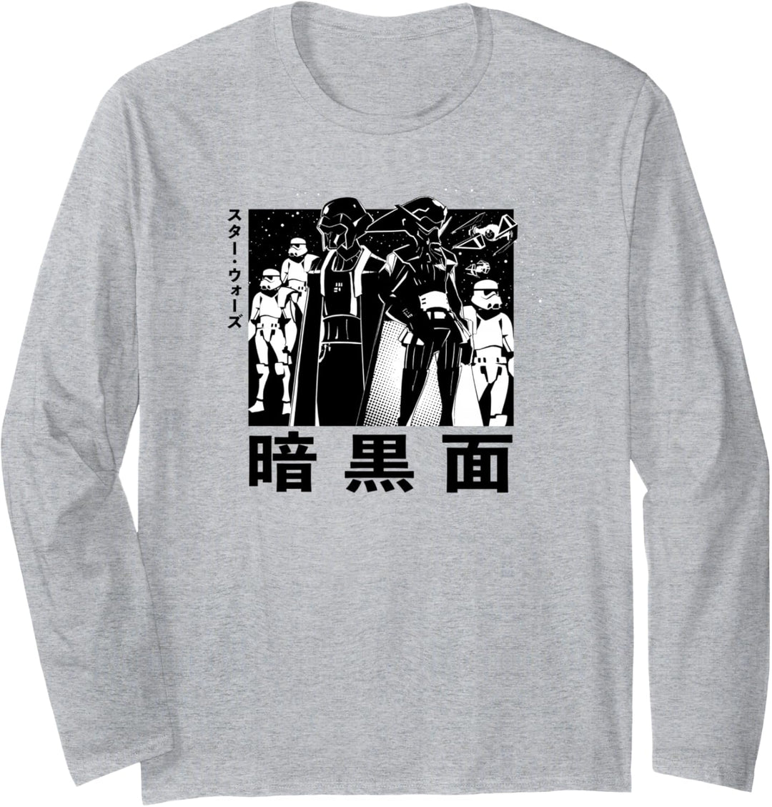 Star Wars Visions Simple Anime Poster Langarmshirt