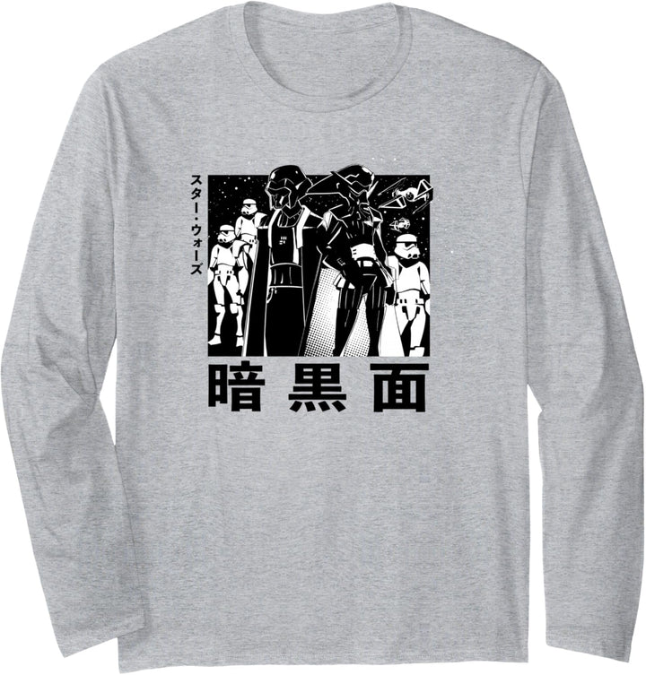 Star Wars Visions Simple Anime Poster Langarmshirt
