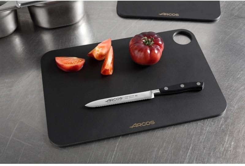 Arcos 232000 Serie Riviera - Tomatenmesser - Klinge aus Nitrum geschmiedetem Edelstahl 130 mm - Hand