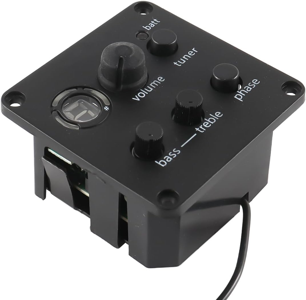 Tonabnehmer-Set für Akustikgitarre, Vorverstärker, 3-Band-EQ, Fishman ISYS, integriertes Loch für el