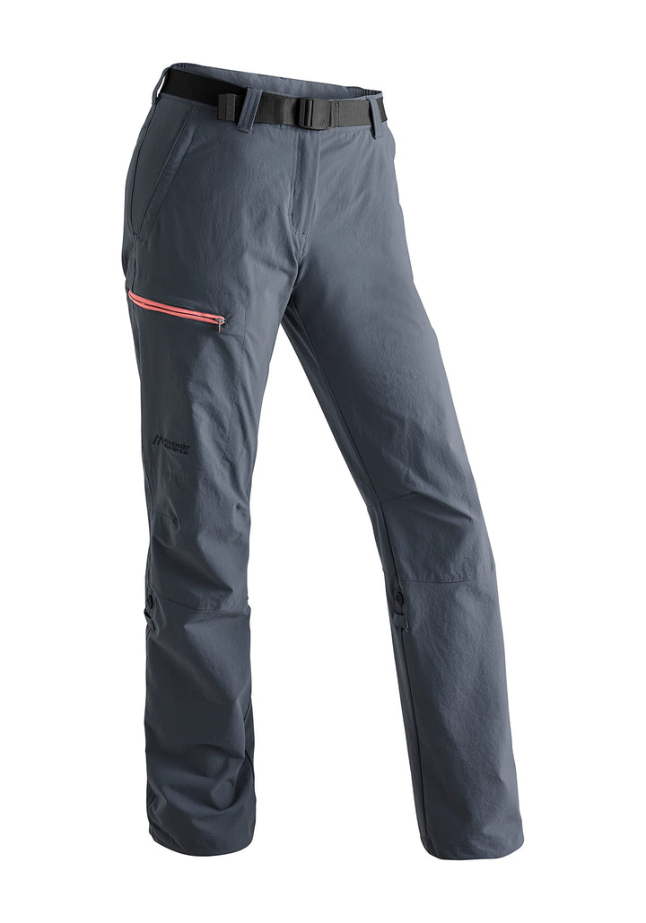 Maier Sports Damen Wanderhose Lulaka, Lange Outdoor-Hose, Trekkinghose