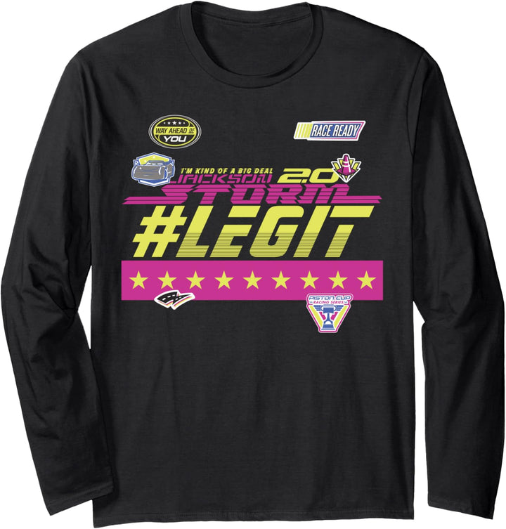 Disney Pixar Cars Jackson Storm #LEGIT Langarmshirt
