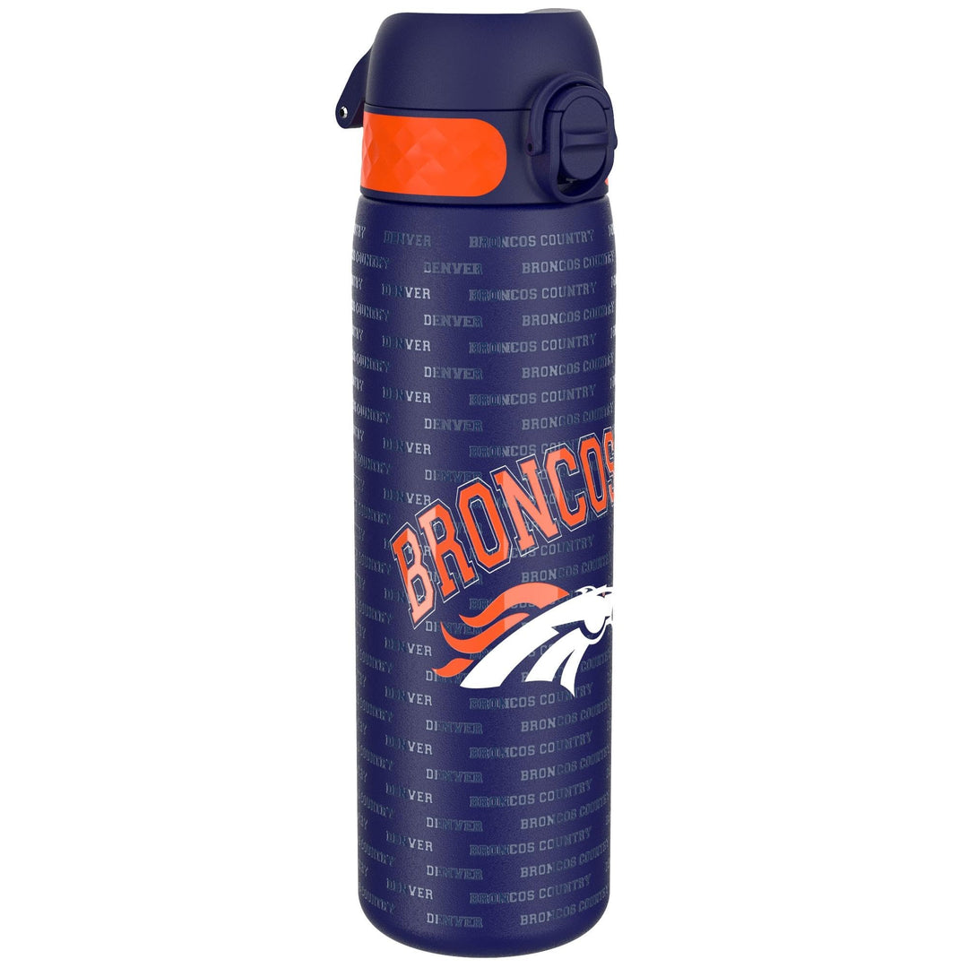 ion8 NFL Edelstahl-Trinkflasche, Auslaufsicher, Einhandöffnung, Sichere Verriegelung, Spülmaschinenf