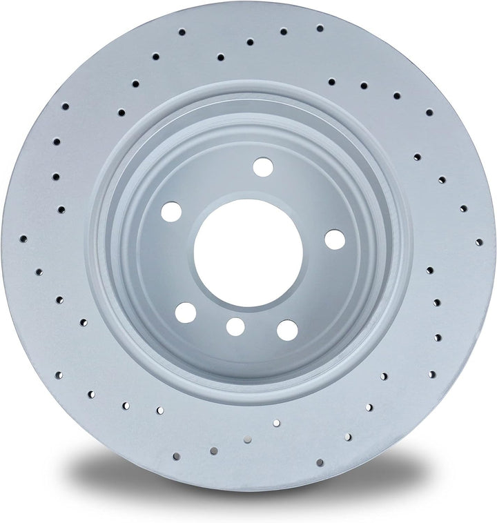 ZIMMERMANN Bremsenset Hinterachse inkl. Bremsscheiben Gelocht Ø 320 mm Belüftet + Bremsbeläge hinten