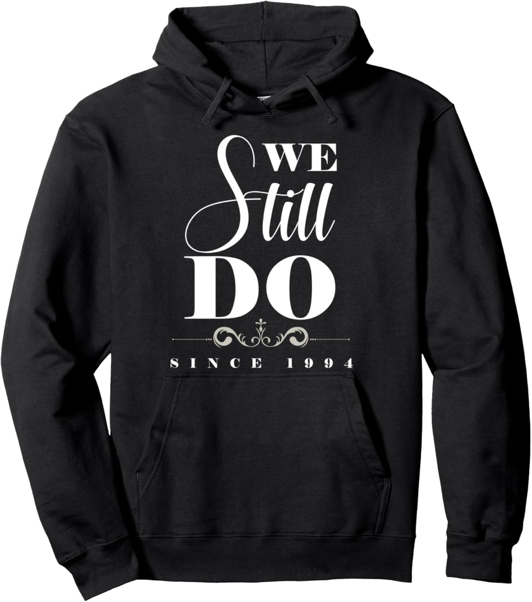 Hochzeit Verheiratet Seit 1994 Ehemann Ehefrau Hochzeitstag Pullover Hoodie