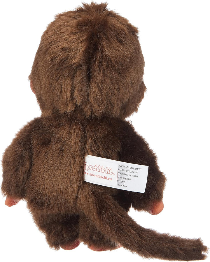 BANDAI - Monchhichi - Kuscheltier Monchhichi Original - Ikonisches Affenkuscheltier der 80er Jahre,