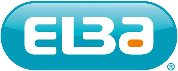 Elba Ordner A4, Smart Pro+, 5 cm schmal, Kunststoff, weiss, 10 Stück schmal (10 Stück) weiss, schmal