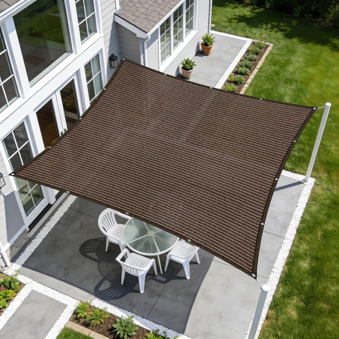 Schattierungsnetz,Schattiernetz mit ösen, 95% Shading Rate UV-Beständiges für Pflanzenschutz Gewächs