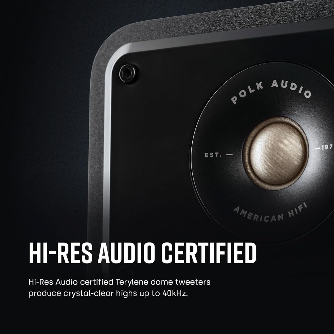 Polk Audio Signature Elite ES60 hochauflösender HiFi Standlautsprecher fürs Heimkino, Hi-Res Zertifi