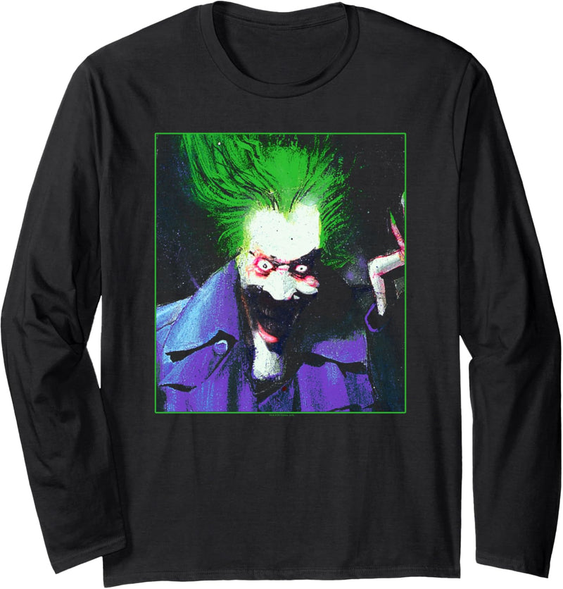 Batman Arkham Asylum Joker Langarmshirt