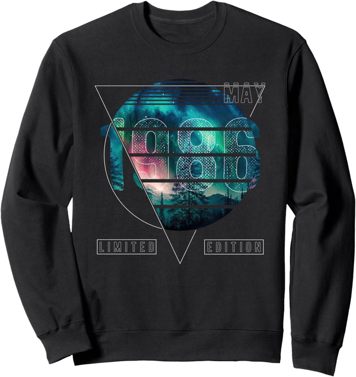 Limited Edition 1986 Birthday Born In May Birthday 1986 Sweatshirt