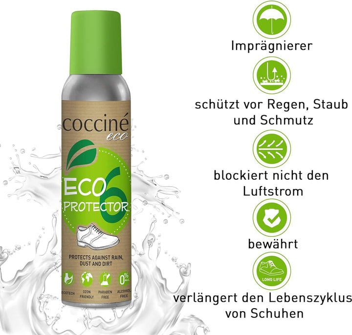 Cocciné - Wildleder Pflege Set | Nubuklederpflege | Nubuk Lederpflege | Schuhe Färben | Imprägniersp
