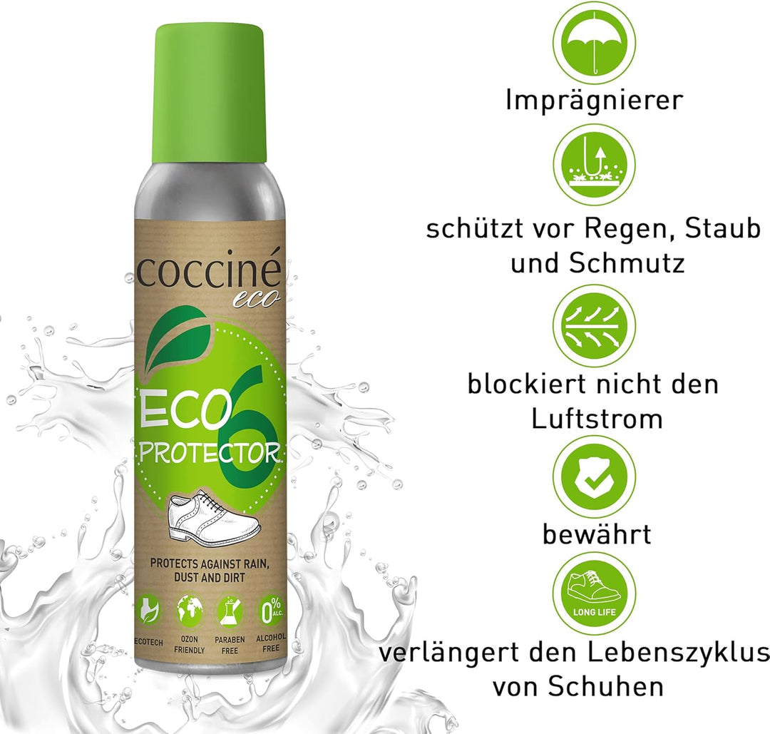 Coccine - Wildleder Pflege + Imprägnierspray Schuhe Set, Nubukleder Pflege, Impregnierungsspray Schu