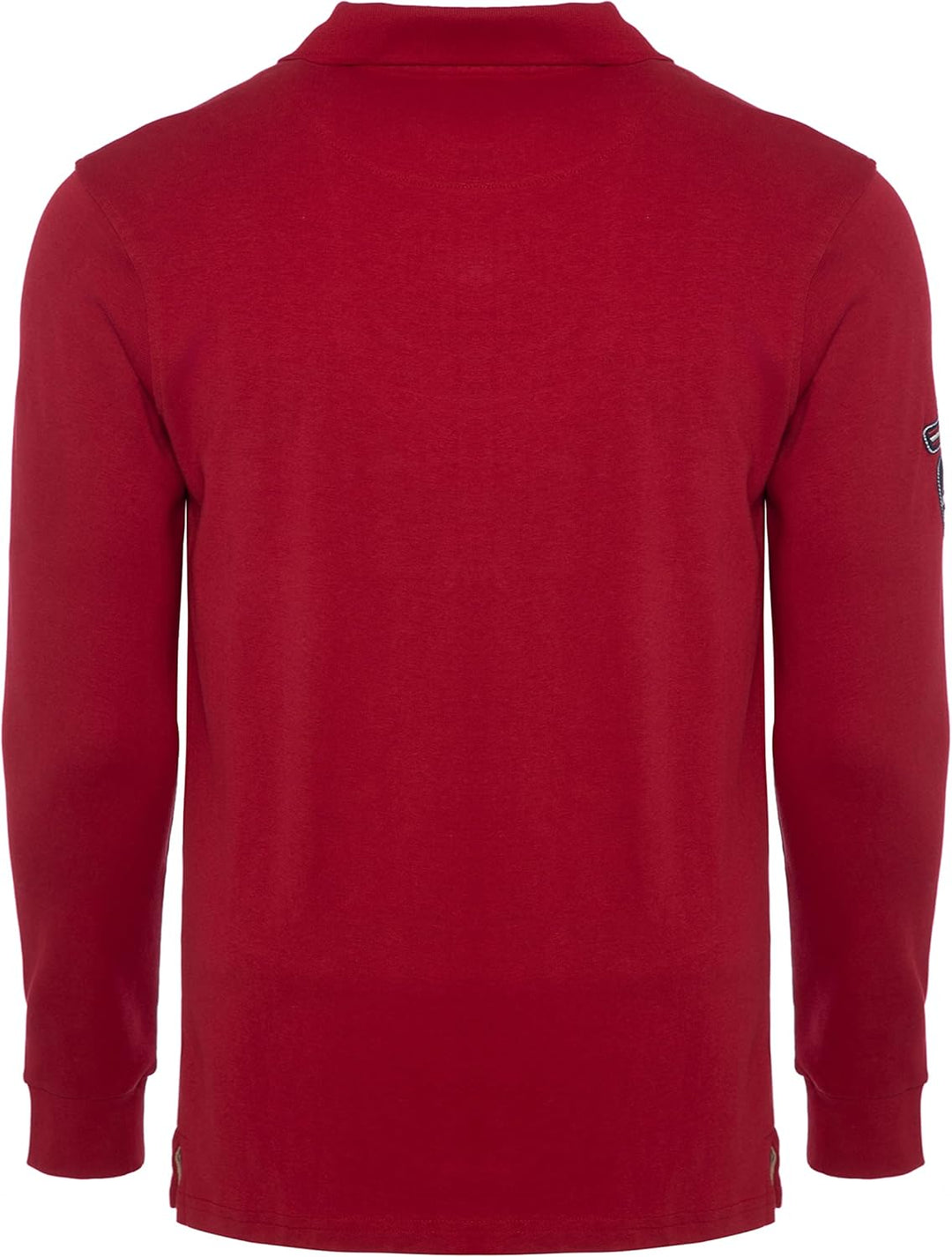 Carisma Langarm Poloshirt für Herren Baumwolle • Herren Langarmshirt mit Stickerei • Angenehmes Regu