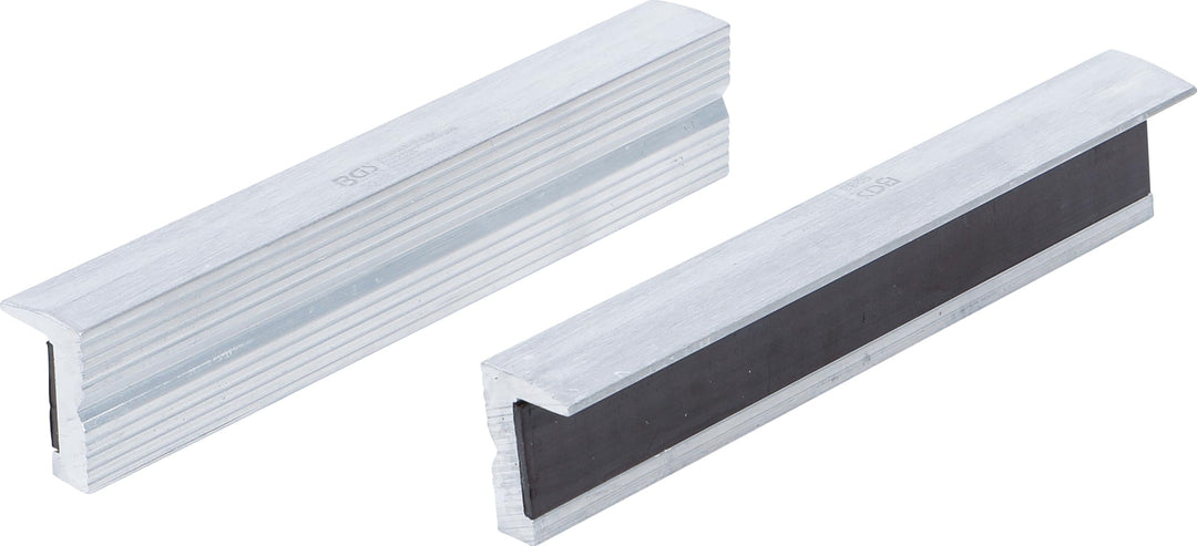 BGS 9283 | Schraubstock-Schutzbacken | 2-tlg. | Aluminium | Breite 150 mm | mit Magnet | Alu | Schon