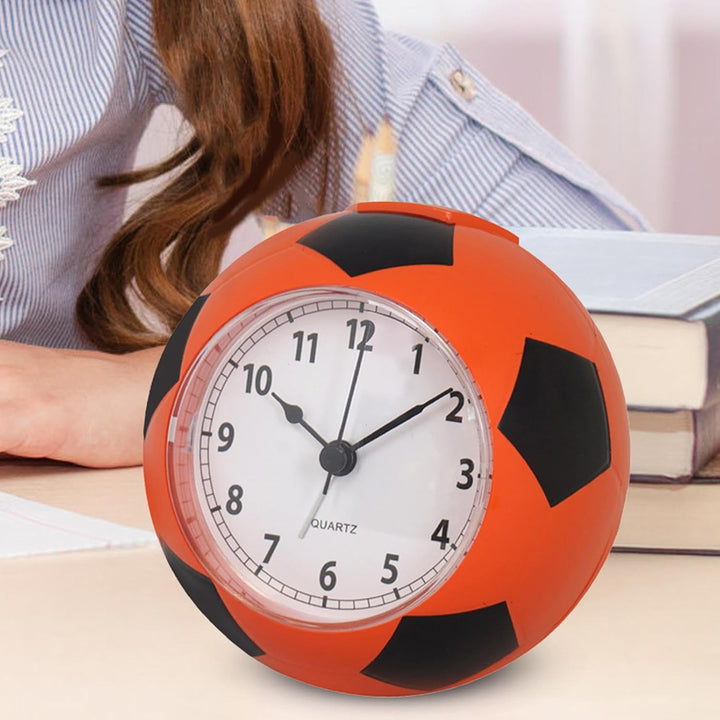 Digitaluhr für Schreibtisch, Schreibtisch-Digitaluhr,Fussballförmiger Wecker für Kinder | Nachttisch