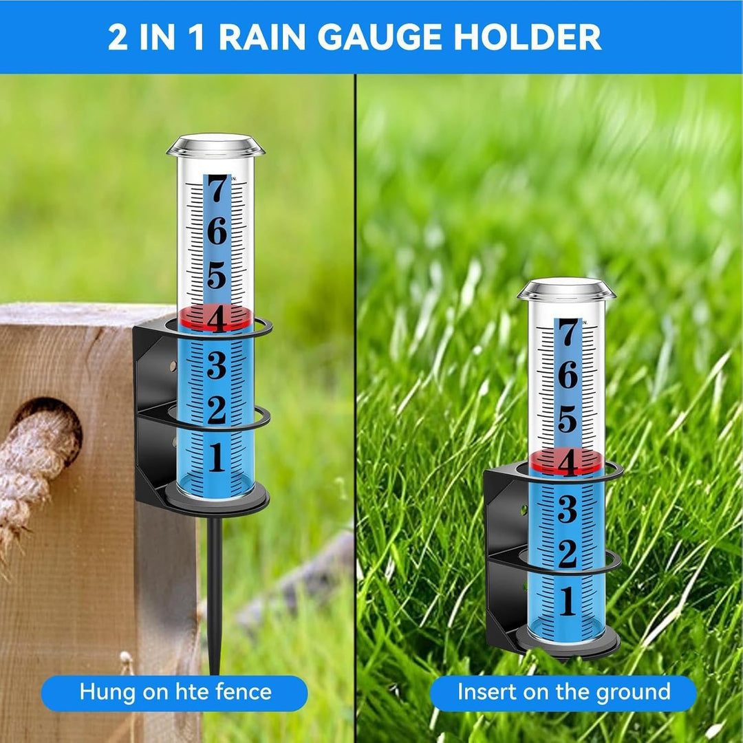 Regenmesser Für Den Garten | Einfach Ablesbar Mit Grosser Schrift,Outdoor Regenmesser Für Garten - F