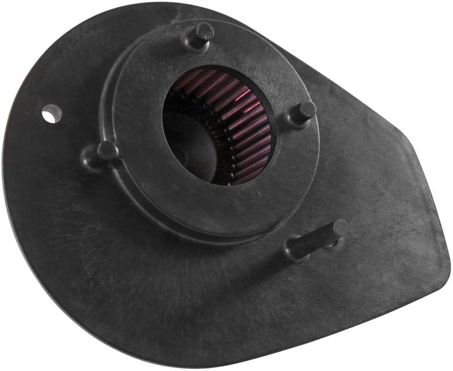 K&N HD-4915 Motorrad Tauschluftfilter, Rot