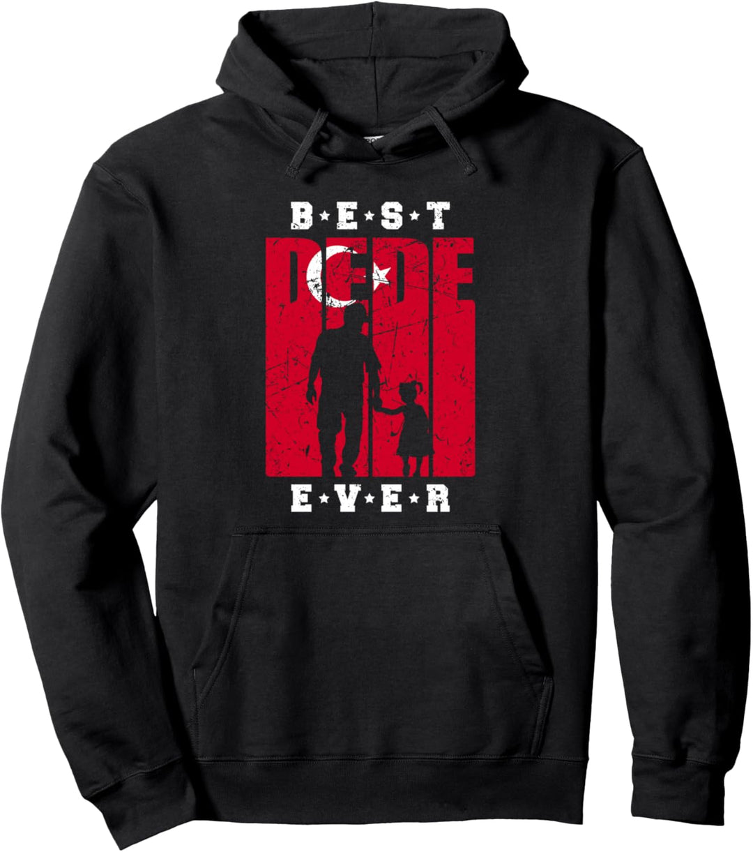 Dede Türk Babalar Günü Hediyesi Enkeltochter türkischer Opa Pullover Hoodie