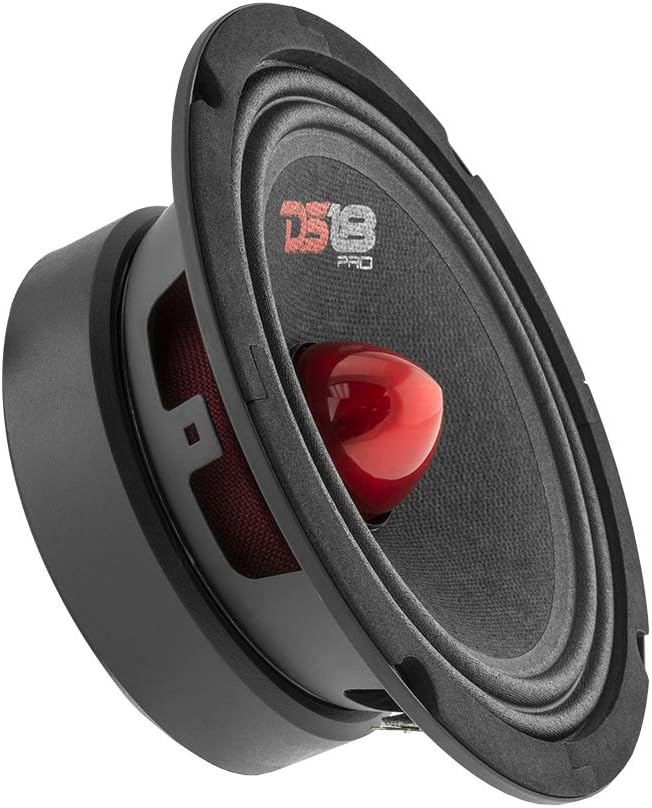 DS18 PRO-GM6B 6.5" Kugel-Mitteltöner Lautsprecher 8-Ohm, 480W Max, 140W RMS, 1 Lautsprecher Neues Mo