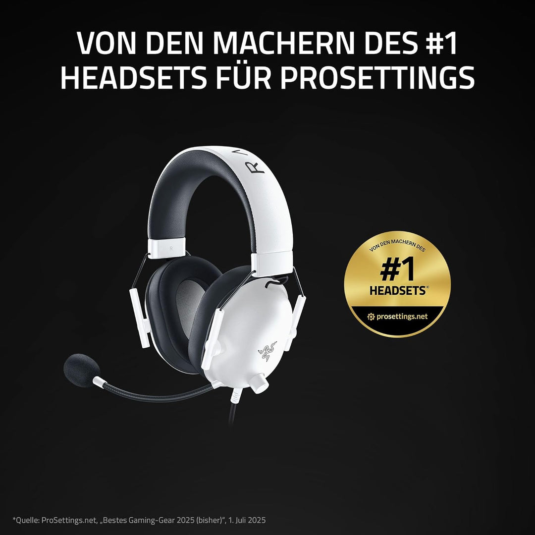 Razer BlackShark V2 X - Multi-Plattform kabelgebundenes Esports-Headset (Triforce 50mm Treiber, Erwe