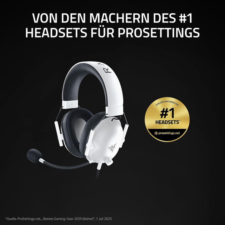 Razer BlackShark V2 X - Multi-Plattform kabelgebundenes Esports-Headset (Triforce 50mm Treiber, Erwe
