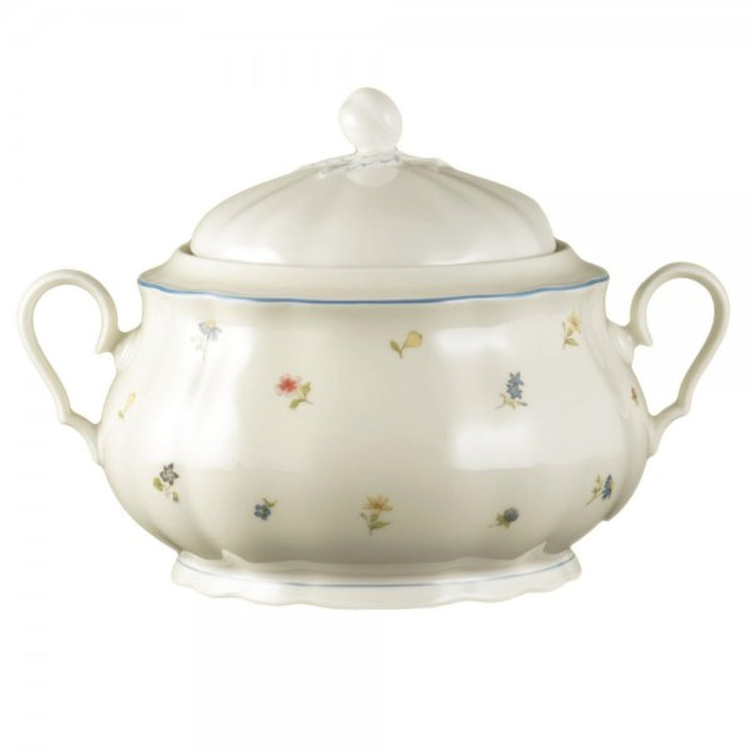 Seltmann Weiden 001.292793 Marieluise Streublume Terrine mit Deckel 3,0 L, Bunt