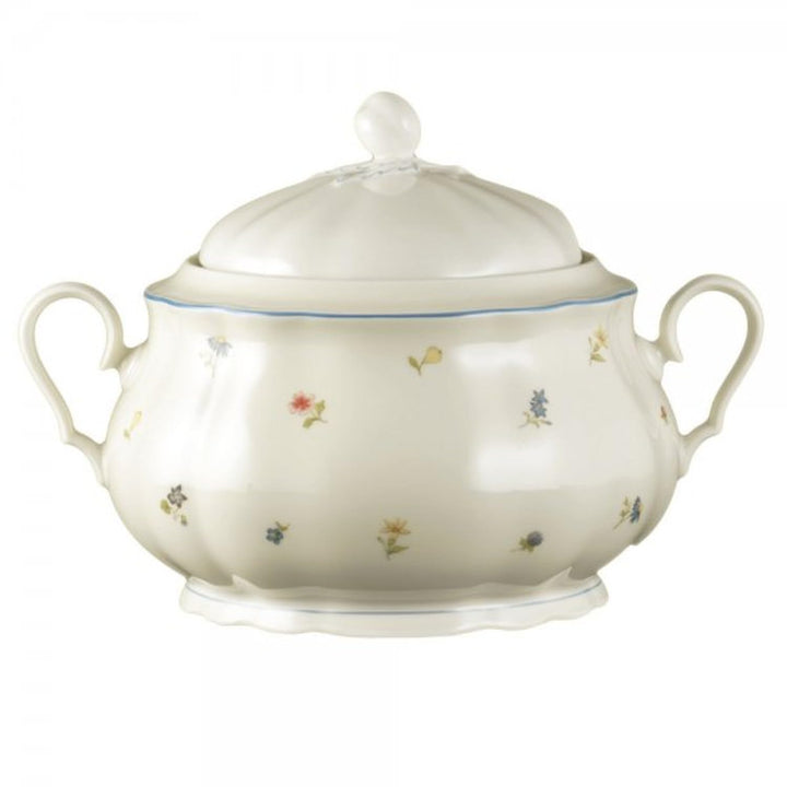 Seltmann Weiden 001.292793 Marieluise Streublume Terrine mit Deckel 3,0 L, Bunt
