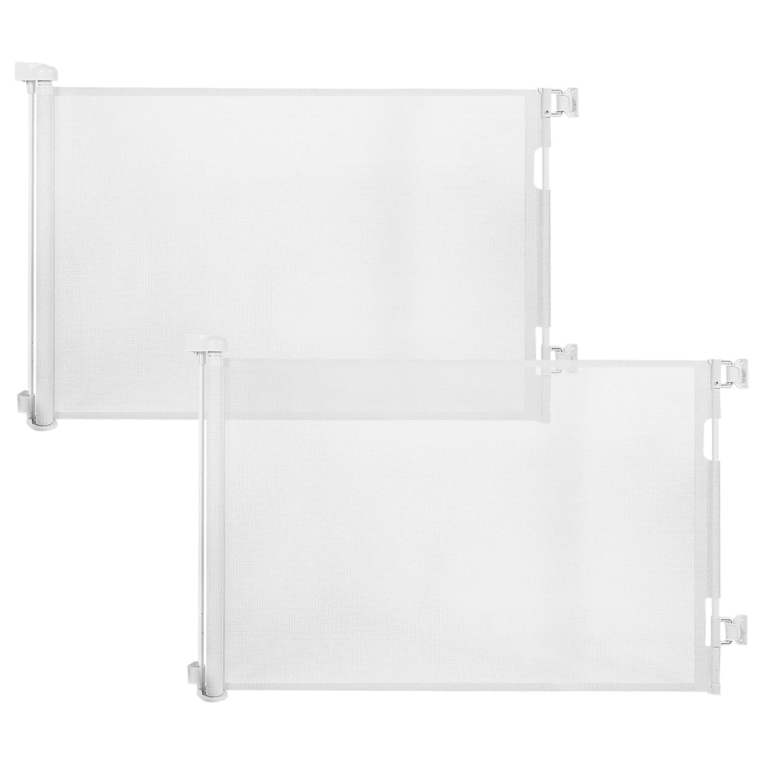 2 Pack Treppenschutzgitter Ausziehbar 0-140cm,Türschutzgitter Ausziehbar mit Treppenschutz &amp; Kinders