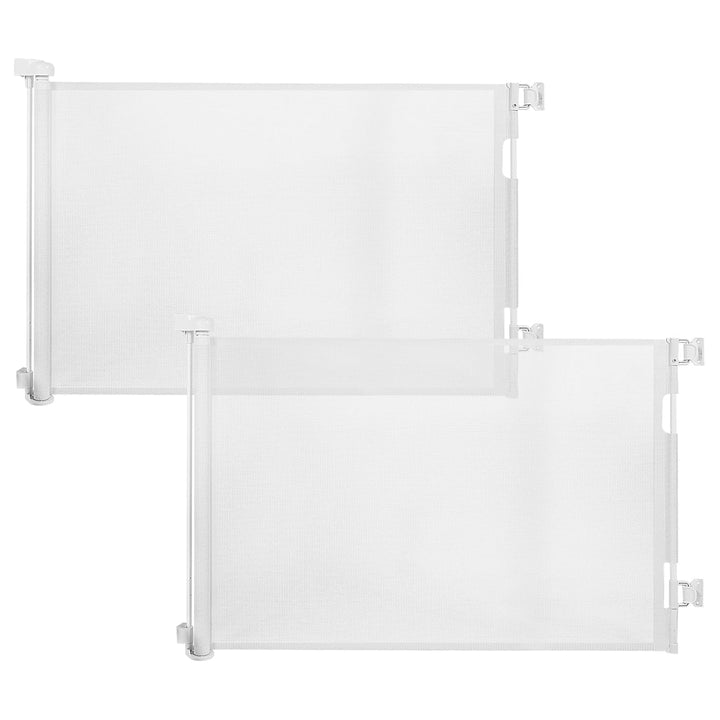 2 Pack Treppenschutzgitter Ausziehbar 0-140cm,Türschutzgitter Ausziehbar mit Treppenschutz &amp; Kinders