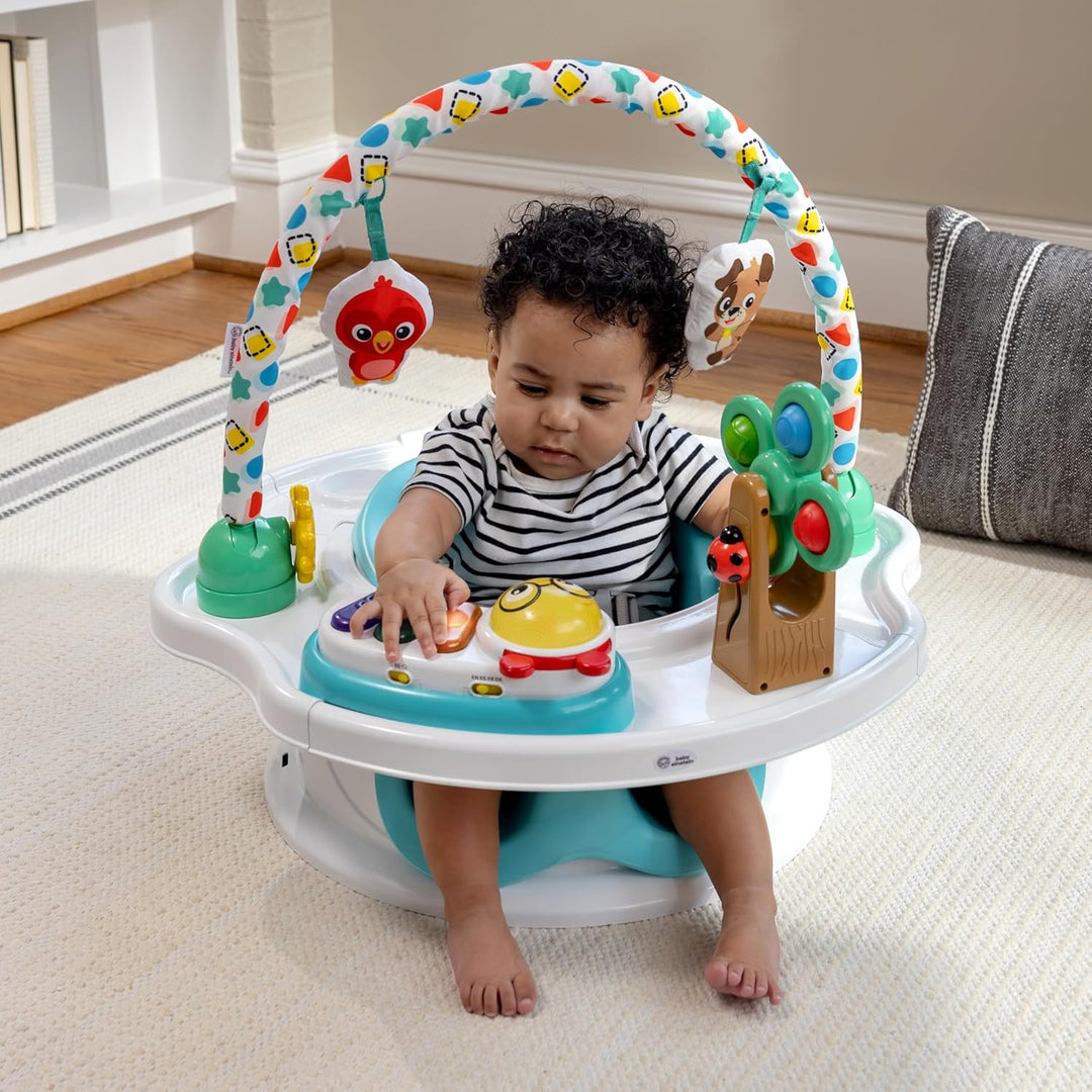 Baby Einstein SuperSeat Touch of Tunes 3-in-1 Aktivitätssitz, mit Musik und Lichtern, ab einem Alter